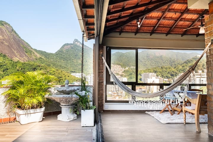 Mirante Laranjeiras Duplex para até 8 pessoas