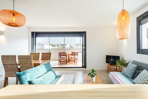 Top Airbnb: Carnon 2-room apartment on the 1st floor of a villa in Mauguio