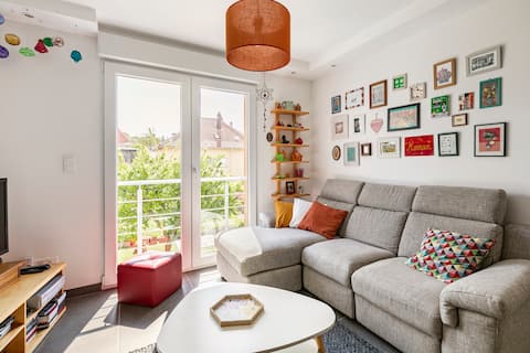 Annonce Airbnb populaire: Downtown apartment 1 bedroom + child/baby area à Diocèse De Metz
