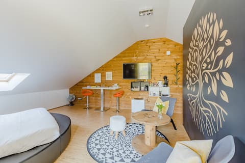 Popular Airbnb listing: In the Fields of the Fairy in Houffalize