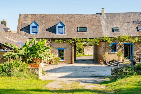 "Mont temps de pause" welcomes you to the blueberries.