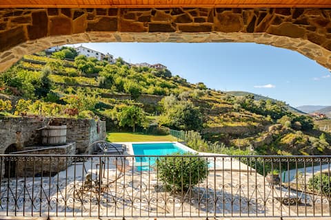 Vineyard Villa: Pool, Fast Wi-Fi, in Central Douro