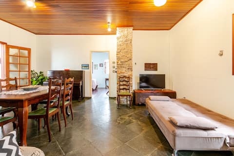 Top Airbnb: House of the first village in Cananéia
