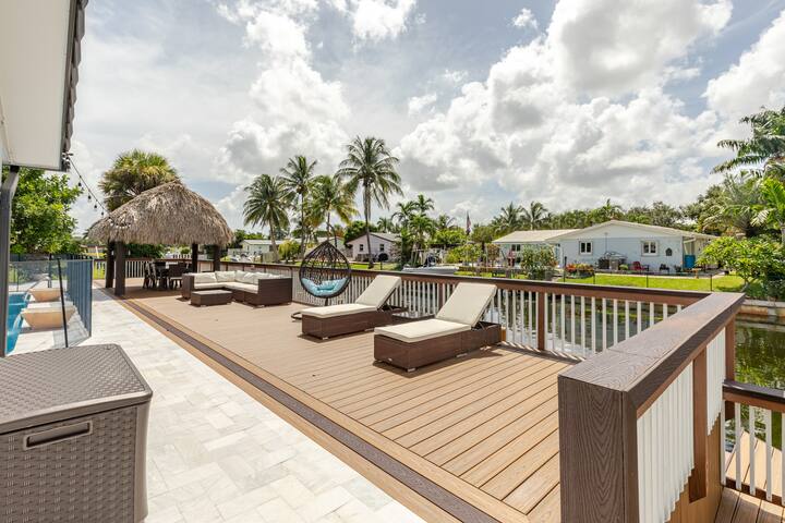 Waterfront Fort Lauderdale 4Bd House – Heated-pool gallery image 4