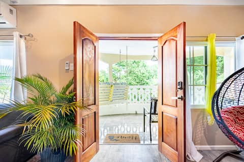 Private Hilltop 2BR Panoramic Sea + Mountain Views