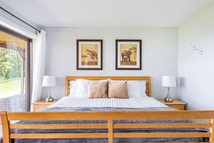 Bedroom #5, king bed, lower level