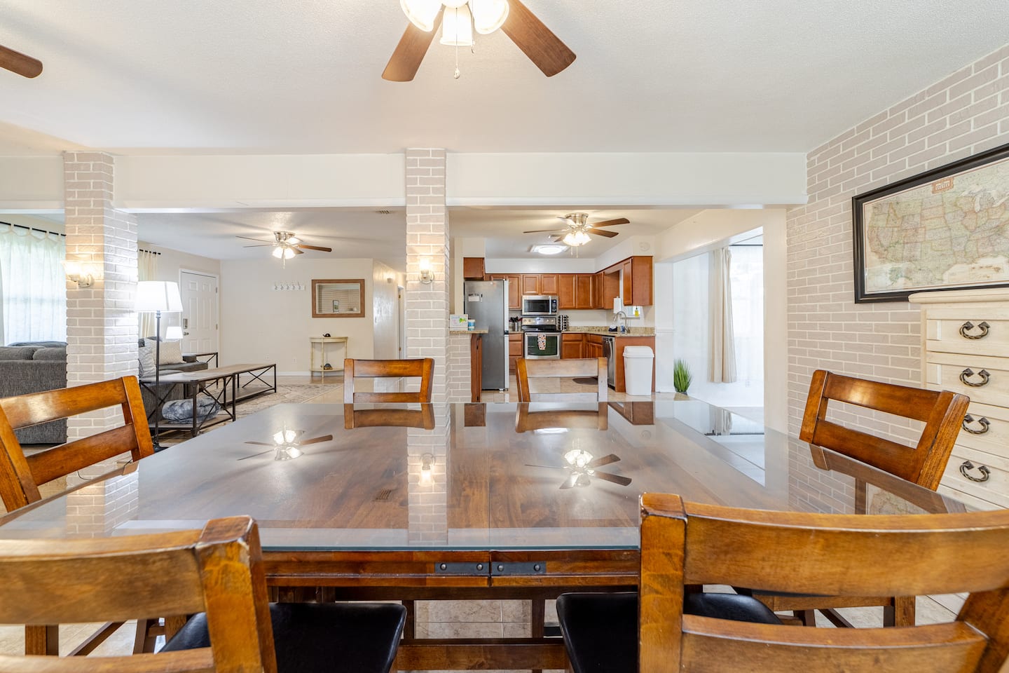 Heated pool, short drive to beach
