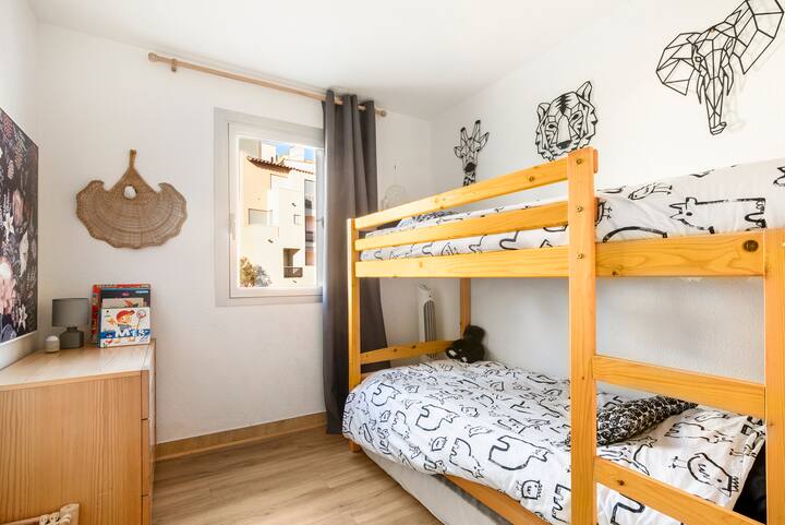 Lit superposé pour deux personnes 