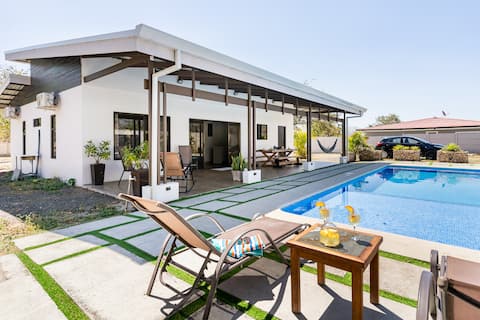 Pool house surrounded by nature, Guanacaste