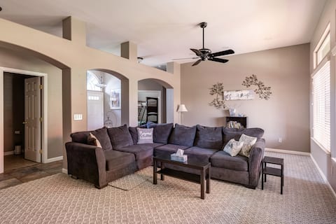 Relaxing Clovis home