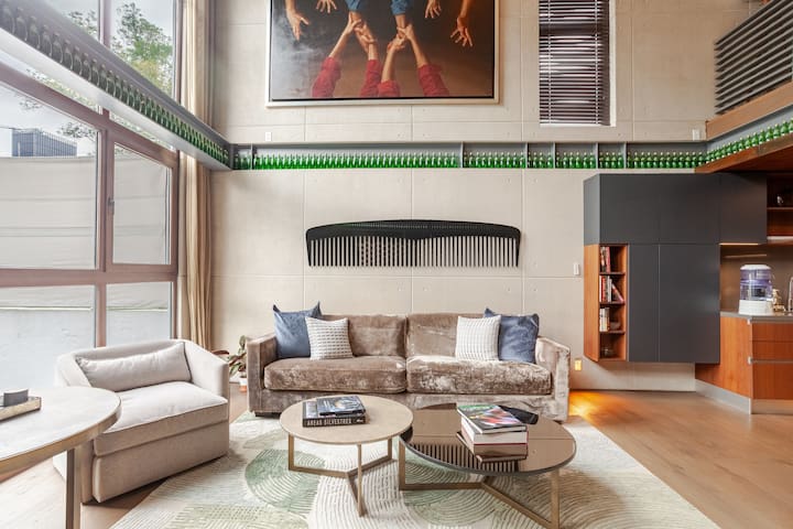 Travel in Style in this Unique Loft @ Polanco