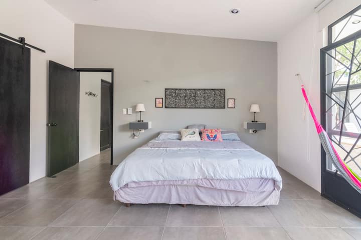 Habitación 1 con vista a la piscina