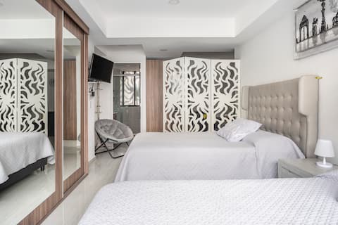 Successful Airbnb property: Beautiful Loft between Insurgentes and Reforma in CDMX in San Rafael