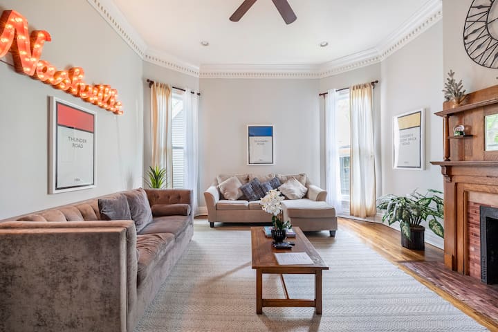 East Nash- Less than a mile from Nissan stadium.