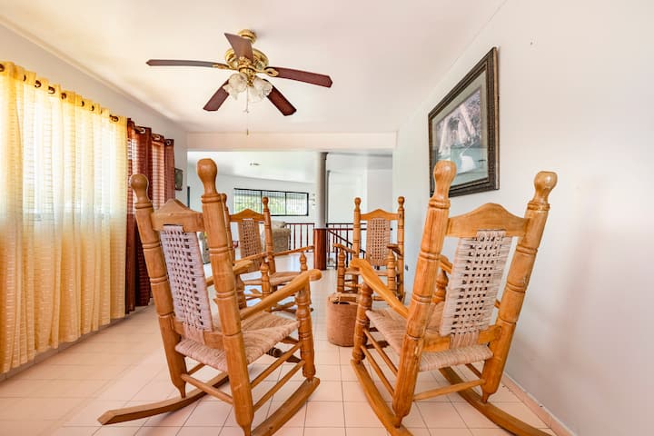 Cozy 6br Villa W/private Pool +Ac+wi-fi (No Fees) - Puerto Plata