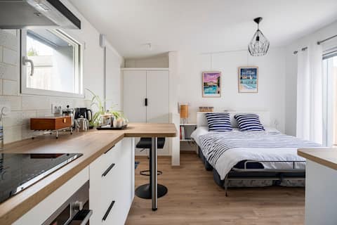 Near Rennes - Cozy Studio - Terrace