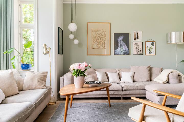 Big house, central CPH, Scandinavian design