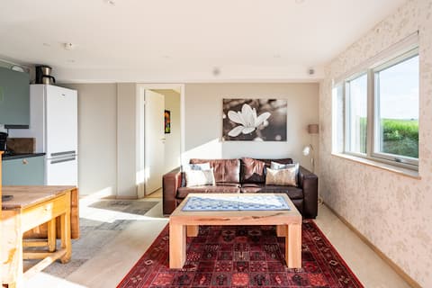Rural apartment overlooking Tyrifjorden