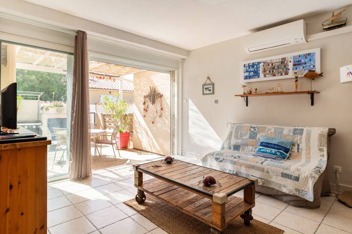 Agréable Maison De Vacances Au Bord De La Plage - Port-la-Nouvelle