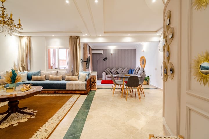 Gueliz Centre Grand Appartement 3 Chambres - Marrakesch