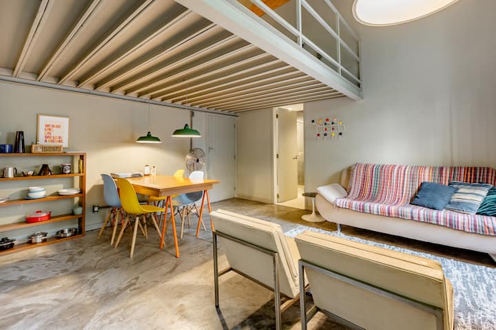 Private Loft In Santa Teresa Industrial Chic Style - Glória