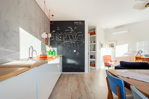 Popular Airbnb listing: Spacious and Bright Apartment near Fine Arts in Bonfim