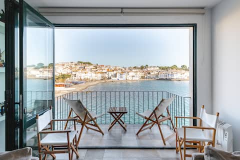 A beachfront house in Cadaqués.