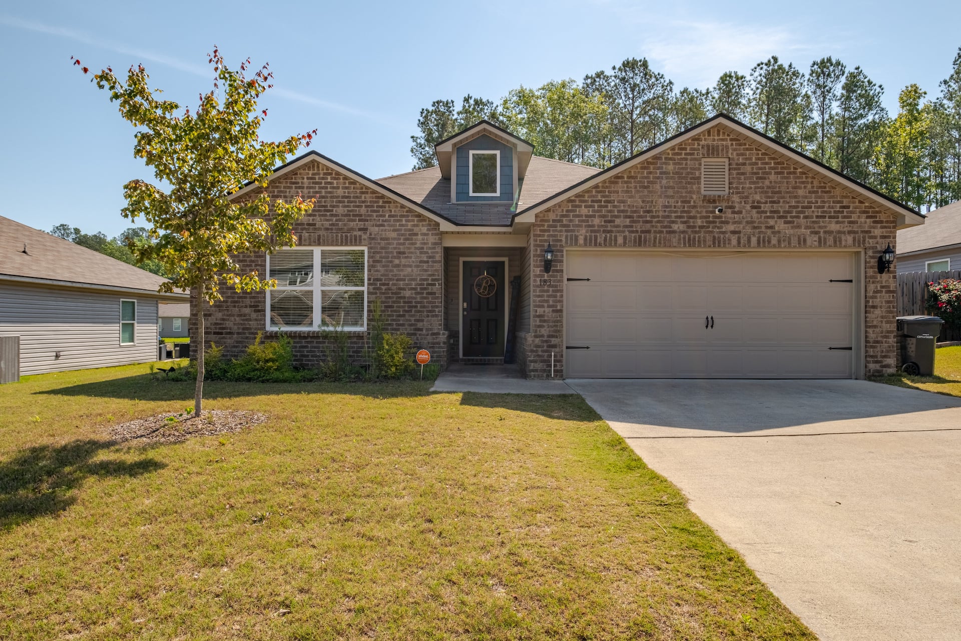 New 3 bedroom home with electric fireplace!
