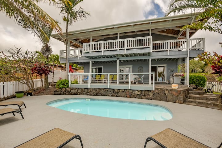 Kona Palm House 3 Bed/2.5 Bath with Pool
