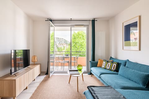 Le Noëlas Family: bright, spacious and quiet