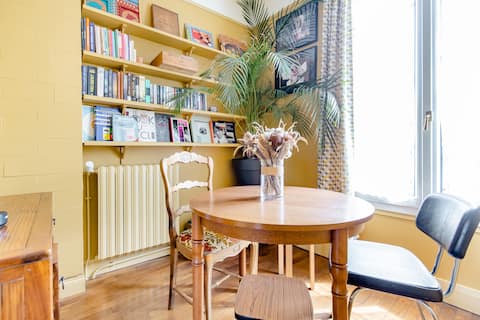 Room in cute grinding stone house