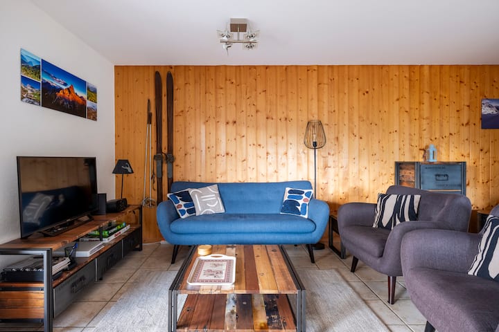 Ovronnaz. Appartement Avec Vue Imprenable. - La Tzoumaz