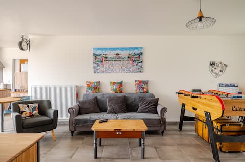 Successful Airbnb property: New house 5 minutes' walk from the ocean in Saint Vincent Sur Jard