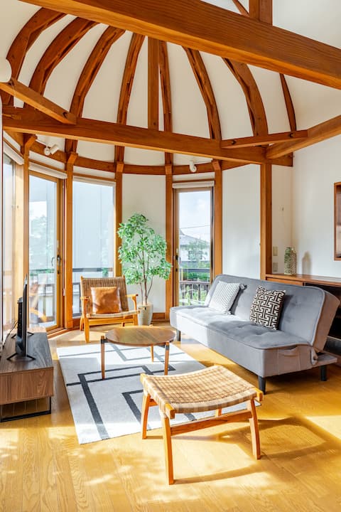 1-minute walk to the sea! Ideal for sightseeing in Kamakura, 5 minutes from the station! / 160 ㎡ lar