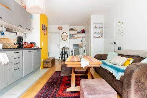 Successful Airbnb property: Breeze & Garden – 1BR Near Paris – 20 min M13 in Asnières Sur Seine