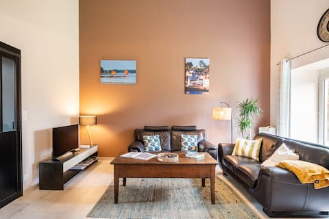 Longhouse in the countryside for a quiet stay