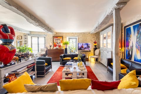 Ensuite bedroom with spa, Gascony