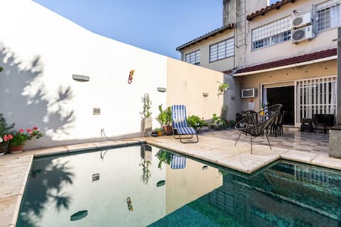 Amazing North Zone Duplex with barbecue and pool