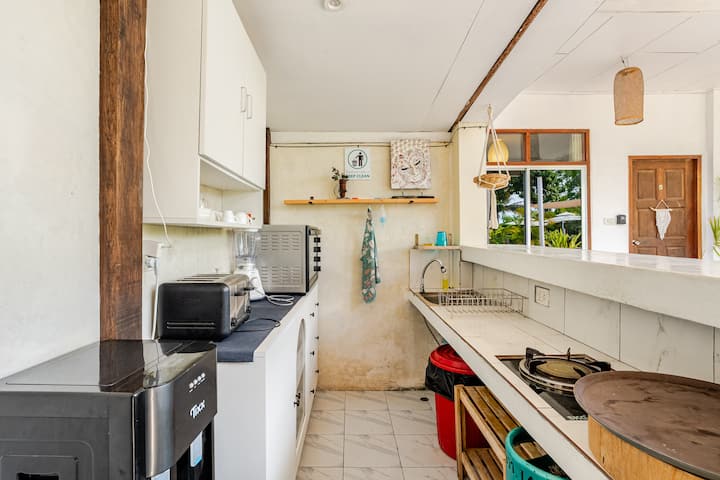 Family Beach Bungalow 2 Bed/1 Bath. Kitch&jacuzzi - Ko Pha Ngan