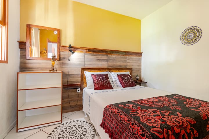 Dormitorio principal en la parte delantera. 