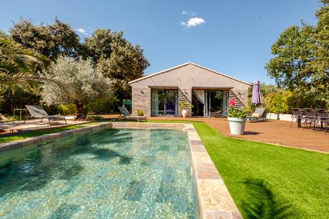 charming pool villa