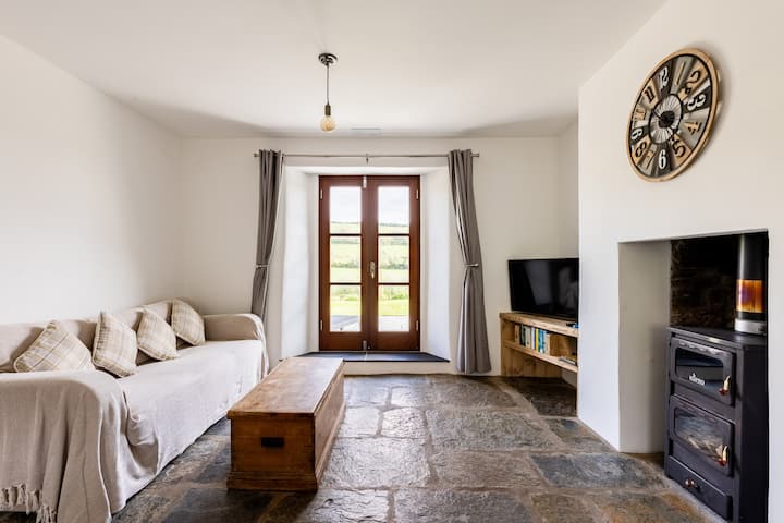 Court Farm, Kingsbridge. Hot Tub And Wood Burner - Kingsbridge