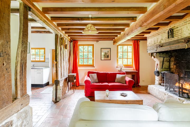 Chaumière De Charme Dans La Campagne Normande - Pont-l'Évêque