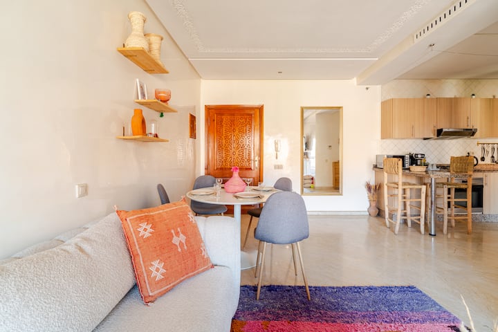 Appartement Gueliz Centre Piscine & Terrasse - Marrakesh