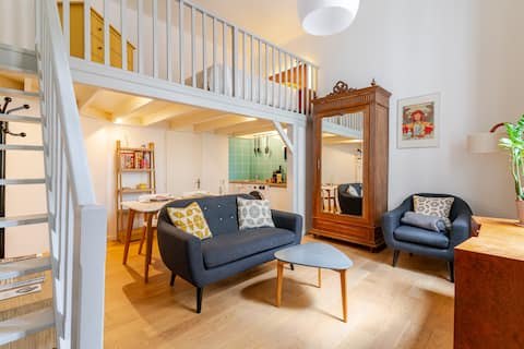Top Airbnb: Cozy nest, quiet, in the center. à Nantes