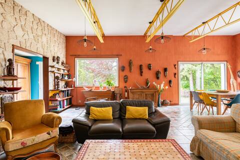 House with pool off season 800 euros/week
