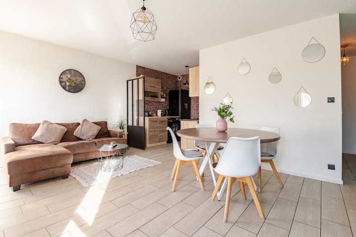 Appt T3 Lumineux Et Spacieux /Parking Gratuit - Bordeaux
