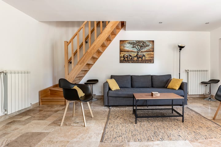 Maison Mitoyenne & Piscine Roussillon Vaucluse - Joucas