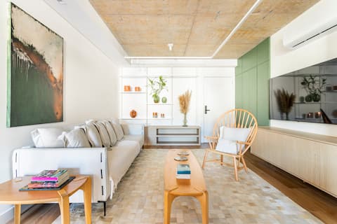 Airbnb em destaque: Beach, design & food. Jurerê - Florianopolis. em Jurere Leste