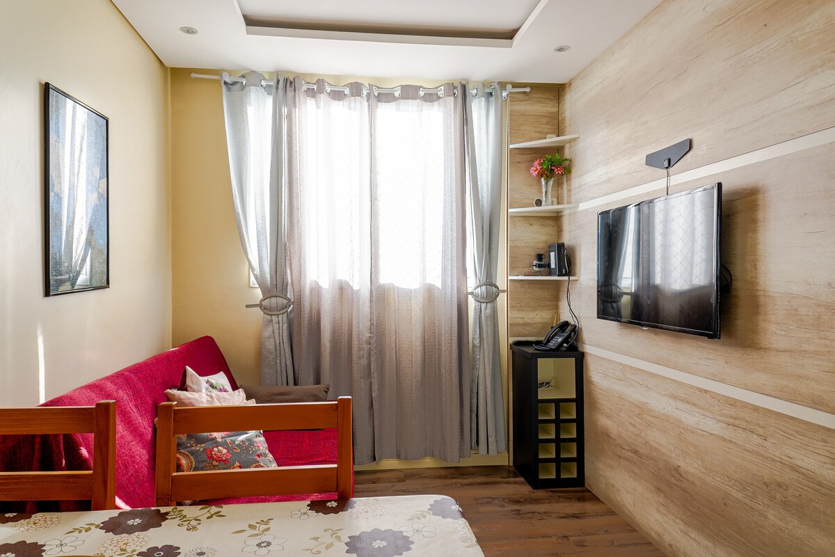 Airbnb em destaque: Cozy apartment with a lagoon em Pinheirinho